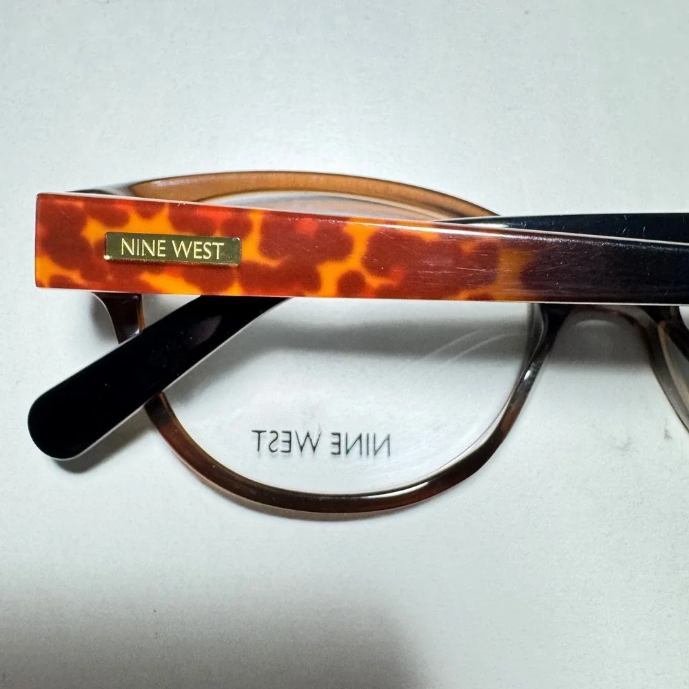 Nine West NW5101 Brown Tortoise Cat Eye Eyeglasses Frames 49-16-135